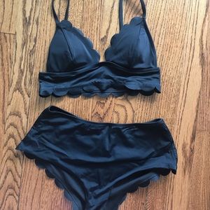Scalloped Swimsuit